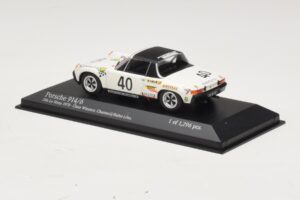 Porsche 914/6 #40 G. Chasseuil / C. Ballot-Lena Class Winners 24 Hours of Le Mans 1970 Minichamps 1:43 400706540 Metal - imagem 3 de 4
