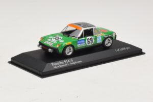 Porsche 914/6 Max Moritz Racing #69 Quist / Krumm 24 Hours of Le Mans 1971 Minichamps 1:43 400716569 Metal - imagem 2 de 4