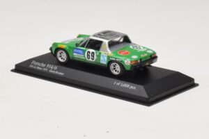 Porsche 914/6 Max Moritz Racing #69 Quist / Krumm 24 Hours of Le Mans 1971 Minichamps 1:43 400716569 Metal - imagem 3 de 4