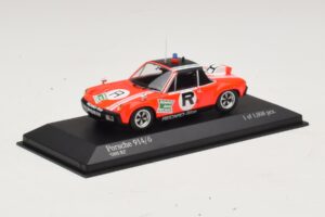 Porsche 914/6 ONS R2 Vermelho Minichamps 1:43 400746500 Metal - imagem 2 de 4