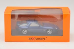 Porsche 928 Azul Metálico Maxichamps 1:43 940068101 Metal - imagem 4 de 4