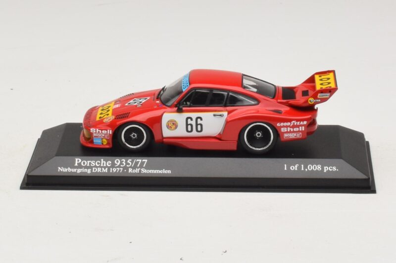 Porsche 935/77 #66 R. Stommelen DRM Nurburgring 1977 Minichamps 1:43 Porsche 935/77 #66 R. Stommelen DRM Nurburgring 1977 Minichamps 1:43 400776366 Metal