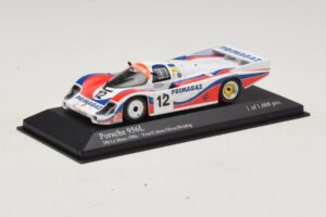 Porsche 956L #12 C. Yver / Cohen 24 Hours of Le Mans 1986 Minichamps 1:43 430866512 Metal - imagem 2 de 4