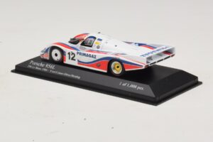 Porsche 956L #12 C. Yver / Cohen 24 Hours of Le Mans 1986 Minichamps 1:43 430866512 Metal - imagem 3 de 4