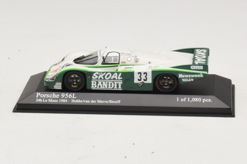 Porsche 956L #33 D. Hobbs / P. Streiff 24 Hours of Le Mans 1984 Minichamps 1:43 Porsche 956L #33 D. Hobbs / P. Streiff 24 Hours of Le Mans 1984 Minichamps 1:43 430846533 Metal