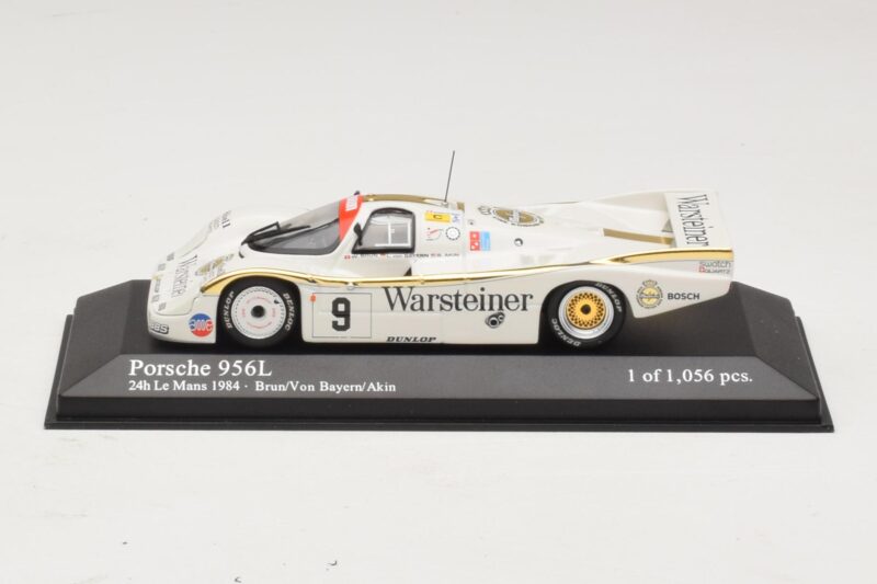 Porsche 956L Warsteiner #9 W. Brun / Bayern 24 Hours of Le Mans 1984 Minichamps 1:43 Porsche 956L Warsteiner #9 W. Brun / Bayern 24 Hours of Le Mans 1984 Minichamps 1:43 430846509 Metal