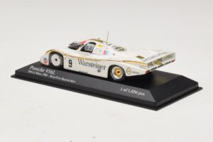 Porsche 956L Warsteiner #9 W. Brun / Bayern 24 Hours of Le Mans 1984 Minichamps 1:43 430846509 Metal - imagem 3 de 4