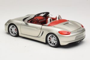 Porsche Boxster S 987 Cinzento Metálico Minichamps 1:18 110062030 Metal - imagem 7 de 8