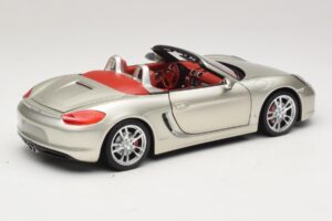 Porsche Boxster S 987 Cinzento Metálico Minichamps 1:18 110062030 Metal - imagem 3 de 8