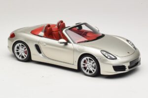 Porsche Boxster S 987 Cinzento Metálico Minichamps 1:18 110062030 Metal - imagem 6 de 8
