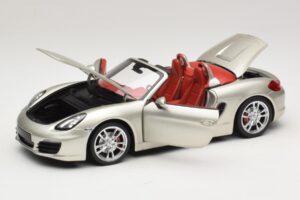 Porsche Boxster S 987 Cinzento Metálico Minichamps 1:18 110062030 Metal - imagem 2 de 8