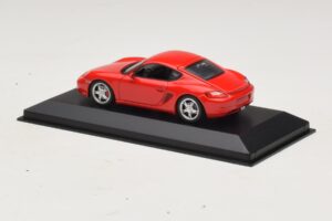 Porsche Cayman 987 S Vermelho Minichamps 1:43 400065620 Metal - imagem 3 de 4