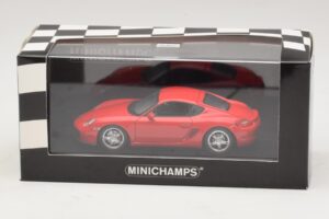 Porsche Cayman 987 S Vermelho Minichamps 1:43 400065620 Metal - imagem 4 de 4