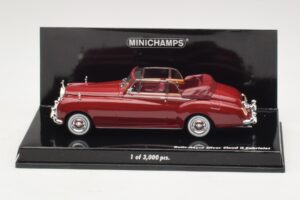 Rolls-Royce Silver Cloud II Cabriolet Vermelho Minichamps 1:43 436134930 Metal