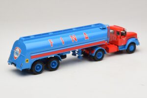Scania L110S Tanksattelzug FINA Minichamps 1:43 499126970 Metal - imagem 2 de 6