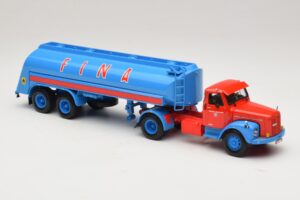 Scania L110S Tanksattelzug FINA Minichamps 1:43 499126970 Metal - imagem 4 de 6
