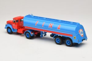 Scania L110S Tanksattelzug FINA Minichamps 1:43 499126970 Metal - imagem 5 de 6