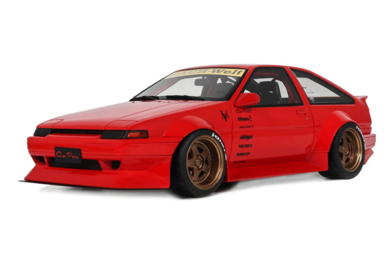 Toyota Sprinter Trueno AE86 Widebody Rosso Corsa Otto 1:18 Toyota Sprinter Trueno AE86 Widebody Rosso Corsa Otto 1:18 OT1278 Resina