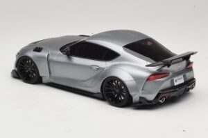 Toyota Supra A90 Prior Design Matt Silver GT Spirit 1:18 GT343 Resina - imagem 4 de 5