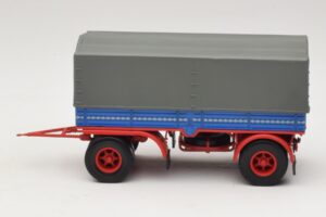 Reboque de Camião Azul Vermelho Minichamps 1:43 439159092 Metal - imagem 3 de 6