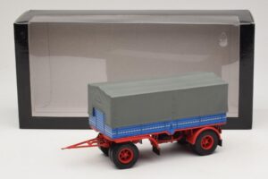 Reboque de Camião Azul Vermelho Minichamps 1:43 439159092 Metal - imagem 6 de 6