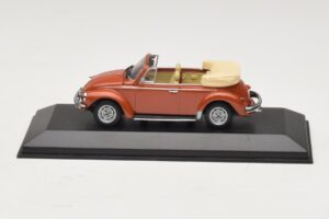Volkswagen 1200 Cabriolet Hebmuller Vermelho Minichamps 1:43 430052032 Metal