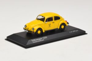 Volkswagen 1200 Deutsche Bundespost Minichamps 1:43 400057197 Metal - imagem 2 de 4