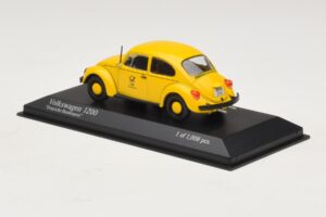 Volkswagen 1200 Deutsche Bundespost Minichamps 1:43 400057197 Metal - imagem 3 de 4
