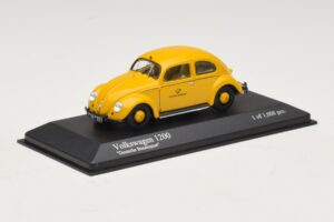Volkswagen 1200 Export Deutsche Bundespost Minichamps 1:43 431051292 Metal - imagem 2 de 4