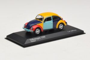 Volkswagen 1200 Harlekin Minichamps 1:43 400057102 Metal - imagem 2 de 4
