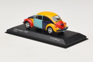 Volkswagen 1200 Harlekin Minichamps 1:43 400057102 Metal - imagem 3 de 4