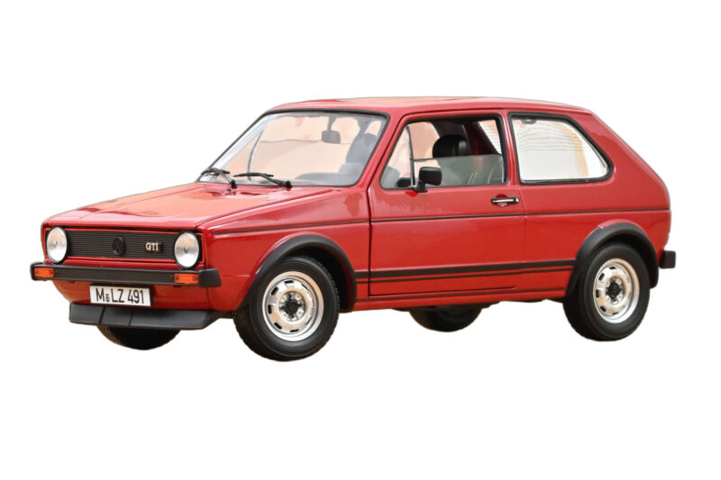 Volkswagen Golf GTI Mk1 Vermelho Norev 1:18 Volkswagen Golf GTI Mk1 Vermelho Norev 1:18 188472 Metal