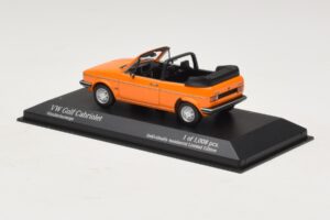 Volkswagen Golf Mk1 Cabriolet Laranja Minichamps 1:43 400055131 Metal - imagem 3 de 4