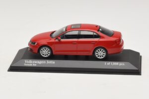 Volkswagen Jetta Mk6 Vermelho Minichamps 1:43 400059001 Metal