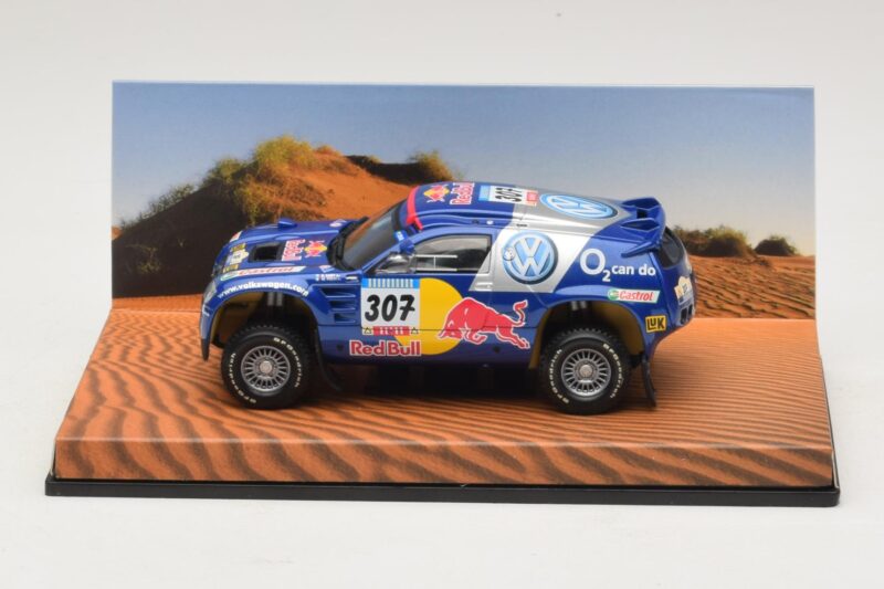 Volkswagen Race Touareg Red Bull #307 Edição Concessionário 2005 Minichamps 1:43 7LO099400PD307 Metal