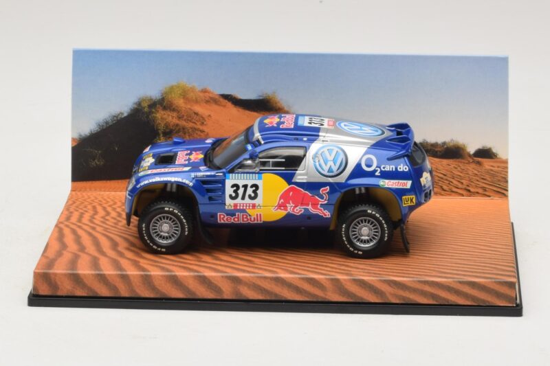 Volkswagen Race Touareg Red Bull #313 Edição Concessionário 2005 Minichamps 1:43 7LO099400PD313 Metal