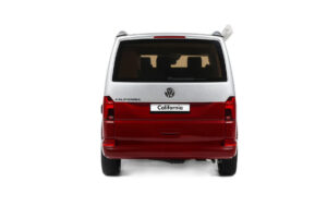 Volkswagen T6.1 California Ocean Tornado Red / Reflex Silver Otto 1:18 OT1342 Resina - imagem 5 de 5