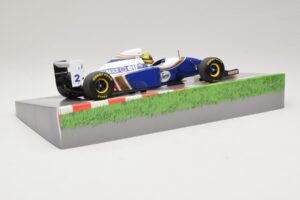 Williams FW16 Renault #2 A. Senna San Marino GP 1994 Minichamps 1:18 543941833 Metal - imagem 3 de 7