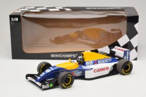 Williams Renault FW15C #0 D. Hill 1993 Minichamps 1:18 180930000 Metal - imagem 6 de 7