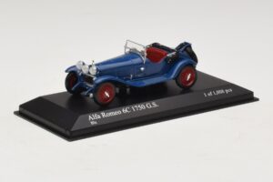Alfa Romeo 6C 1750 G.S. Azul Minichamps 1:43 400120431 Metal - imagem 2 de 5