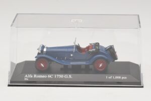 Alfa Romeo 6C 1750 G.S. Azul Minichamps 1:43 400120431 Metal - imagem 4 de 5