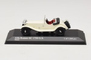 Alfa Romeo 6C 1750 G.S. Branco Minichamps 1:43 400120430 Metal