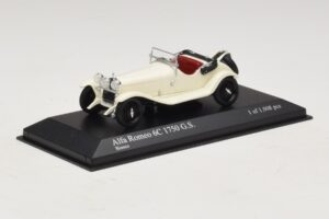 Alfa Romeo 6C 1750 G.S. Branco Minichamps 1:43 400120430 Metal - imagem 2 de 5