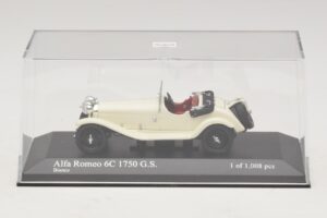 Alfa Romeo 6C 1750 G.S. Branco Minichamps 1:43 400120430 Metal - imagem 4 de 5