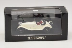 Alfa Romeo 6C 1750 G.S. Branco Minichamps 1:43 400120430 Metal - imagem 5 de 5