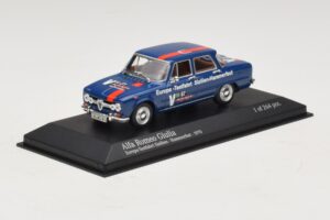 Alfa Romeo Giulia Europa-Testfahrt Sizilien-Hammerfest Minichamps 1:43 400120905 Metal - imagem 2 de 5