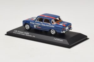 Alfa Romeo Giulia Europa-Testfahrt Sizilien-Hammerfest Minichamps 1:43 400120905 Metal - imagem 3 de 5