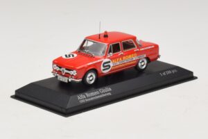 Alfa Romeo Giulia ONS Rennstreckensicherung 1973 Minichamps 1:43 400120994 Metal - imagem 2 de 5