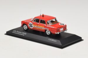 Alfa Romeo Giulia ONS Rennstreckensicherung 1973 Minichamps 1:43 400120994 Metal - imagem 3 de 5
