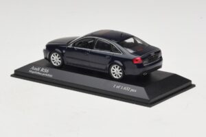Audi RS6 C5 Azul Metálico Minichamps 1:43 400011702 Metal - imagem 3 de 5